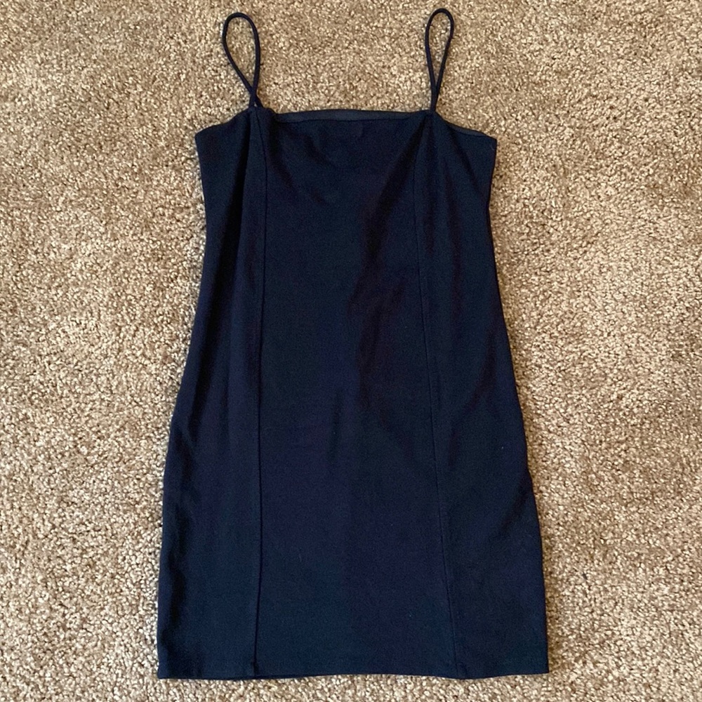 Mini black dress